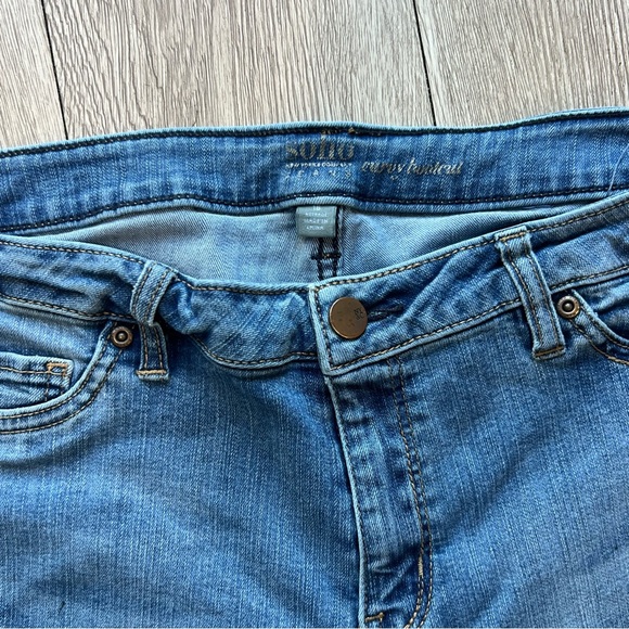 Soho Women's Blue Jeans Curvy Bootcut Size 16 - Picture 3 of 7